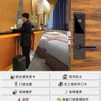 愛智達(dá)酒店智能門鎖 客房磁卡刷卡鎖系統(tǒng)