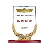 北京軍區(qū)老兵退伍紀念品 武警支隊退役紀念品 老兵退伍紀念牌